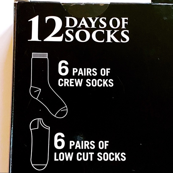 Harry Potter 12 Days of Socks Christmas Hogwarts - Picture 2 of 8